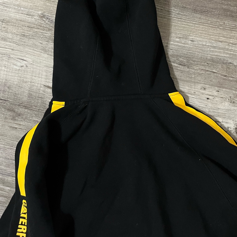 caterpillar icon stripe pullover hoodie - Picture 10 of 13